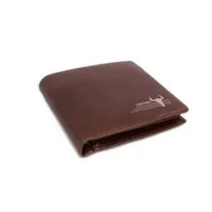 남자 반지갑 아빠 선물용 가죽 지갑 브라운 30대남자반지갑 40대남자반지갑 50대남자반지갑