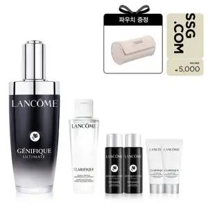 [랑콤](강남점)[5천원상품권] 제니피끄 얼티미트 세럼 115ml 세트 (+스킨케어 5종, 파우치)