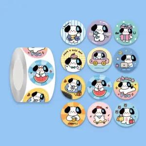포장스티커 구디백 원형 일상 스티커 어린이집답례품 답례품 감사스티커