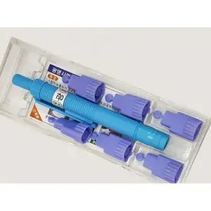 간편사용 위생 간편 안전 채혈침 KM-N+전용 바늘 100개