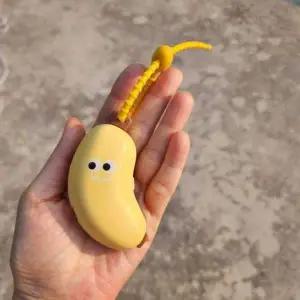 여행용 보관케이스 바나나 칫솔 출장 과일 치솔 노란