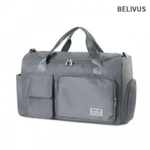 남자 여행용보조가방 크로스백 핑크 BJE277 회색 검정 폴딩백 캐리어결합백 보라