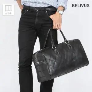 캐리어보조백 폴딩백 브라운 가방 캐리어결합백 캐리어결합백 검정 가죽가방 폴딩백