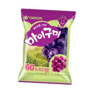 오리온 젤리 마이구미 포도 X 66g 20개