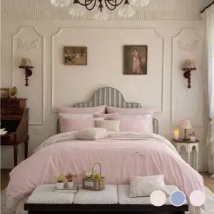 [롯데백화점]박홍근홈패션 [웨딩페어] 시드니 뜨왈 호주산 양모 60수 고밀도 면 차렵이불 퀸(Q)