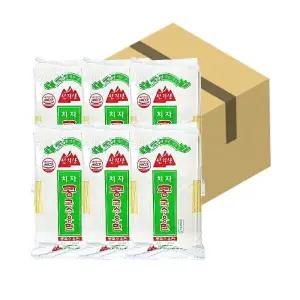 신갈산 치자 콩국수면 3000G 6개 1박스
