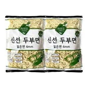 차마요 신선 두부면 얇은면4mm 500g x 2개