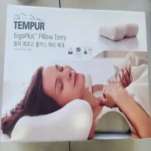 템퍼 에르고 플러스 테리 베개 필로우 배개 S [반품제품]