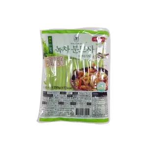 다원식품 녹차분모자 250g 넙적당면 뉴진면 중국면 마라떡