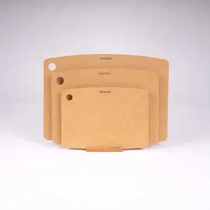 [CJ특별가] 데일리 우드 원목 압축 도마 내추럴 플랫 논슬립 3종 세트