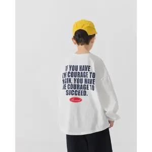 [리틀브로] (아동)로벤레터링긴팔티[티셔츠BFMP363B]