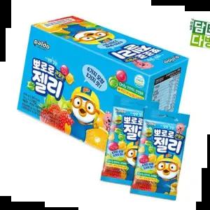 뽀로로과일젤리 팔도 뽀로로 과일젤리 53g(12입)