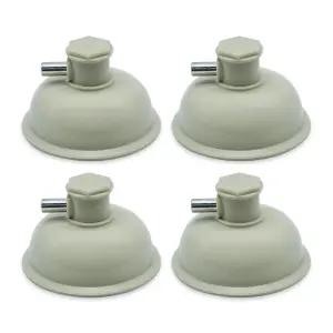 스트라텍 간섭파 도자컵(암) 6.5cm 1조(4개) ICT 흡입컵 저주파 물리 치료기 소모품