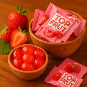 베트남 탑 다낭 후르츠 과일 딸기젤리 320g 간식 탕비실 어린이집 후식 판촉 망고젤리