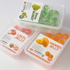 kozed 까먹는 과일 과즙젤리 도시락 180g 간식 탕비실 유치원 판촉 팝업스토어 까먹는젤리