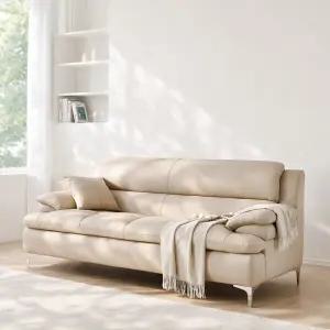 동서가구 모데나 가죽 소파 3인 DF927817