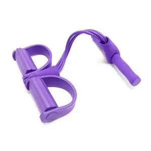 요가 폐달 밴드 스트레칭 탄력 운동 로프 홈트레이닝 홈트밴드 스트레칭기구 어깨운동밴드 스포츠밴드