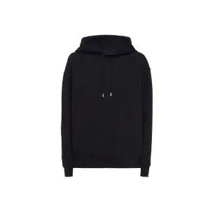 [아크네스튜디오]얄라 로고 트리밍 후드티 블랙 151775331