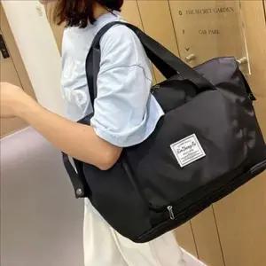 접이식 여행용 보스턴 백 휴대용 캐리어 보조 가방 빅사이즈 기내용 여행용