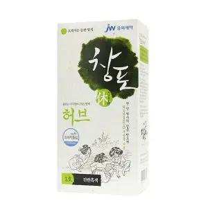 중외 창포 휴허브 1호 염색약 진한흑색