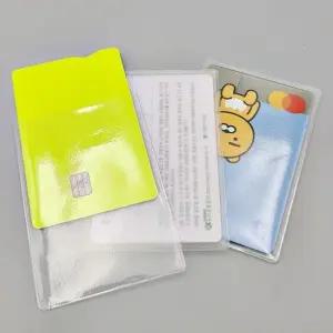 투명 pvc 카드 홀더 커버케이스 10p 카드커버 교통카드케이스 버스카드커버 신분증커버