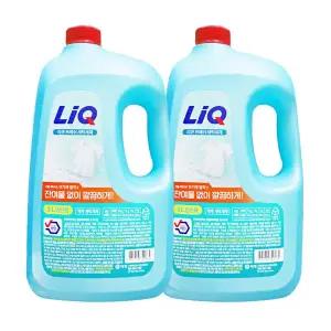애경 리큐 프레쉬 베이킹소다 구연산 함유 액체 세탁세제 일반용 3L 2개 빨래