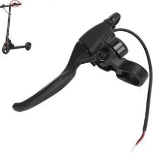 전동 스쿠터 브레이크 레버 교체용 벨이 있는 왼손용 유니버설 3PIN 알루미늄 합금 인체공학적 핸들