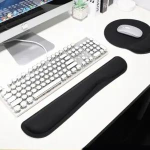 [알티피아]bns 푹신한 팜레스트 키보드 마우스 손목 받침대 거치대