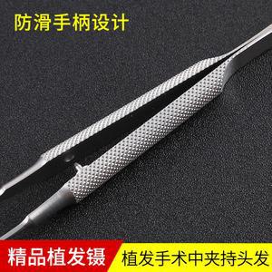 샤크팡 미세 모발 니들 속눈썹 롤러 얼굴 박피술 손잡이 티타늄 심기 수염