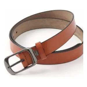 [골드스마일]캐주얼벨트 정장벨트 버클 허리띠 벨트 (카멜) DP62105