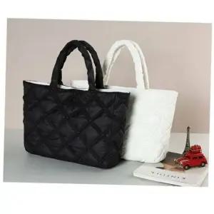 넉넉한 여성 패딩 가방 데일리 여성 퀼팅 가방 숄더백 가벼운 넉넉한 패딩