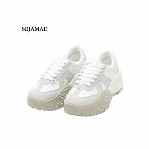 [하프클럽/세자매]예쁜 여성운동화 6cm 키높이 통굽 스니커즈 / 경량 캔버스화