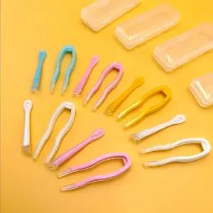 렌즈 집게 빼는도구 끼는도구 빼는집게 흡착봉 4color WCx4+3hrW