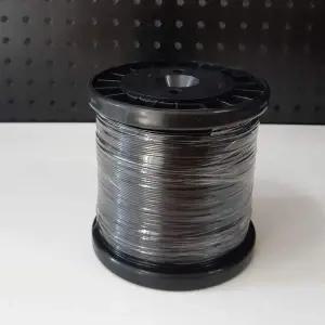 길이120M 칼라공예철사 대용량 검정색 두께1.5mm
