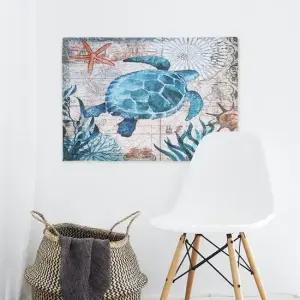 대형 패브릭 포스터 바다거북 S 벽장식 인테리어장식 가림천 테피스트리 인테리어액자