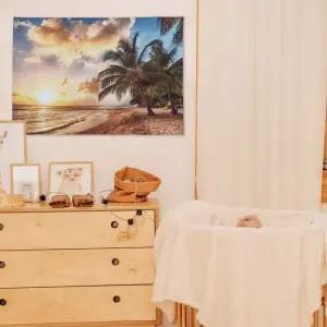 대형 패브릭 포스터 코코넛비치 S 벽장식 인테리어그림 가림천 테피스트리 인테리어액자