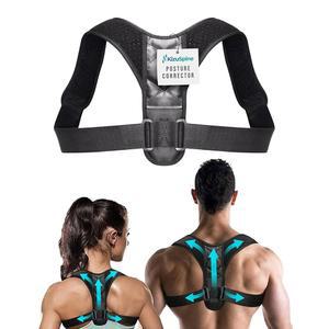 여성용 척추 자세 교정기, 남성용 교정기 - 편안한 상체 보조기, 조절 가능한 어깨 지지대, 목, 허리 및 에 도움, 신중하게 착용 가능