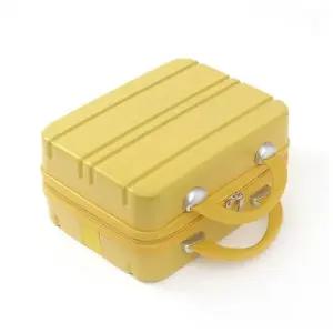 미니 보조 기내 옐로우 레디백 하드 여행가방 캐리어 하드캐리어 캠핑가방 피크닉가방