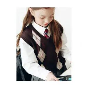 매장정품 빈폴 BEANPOLE KIDS 아가일 베스트 브라운 (BI5951U01D) BI5951U01D 569665
