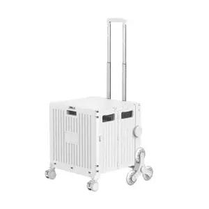 다용도 접이식 카트 식료품 블랙 야채 산업용 야외 손수레