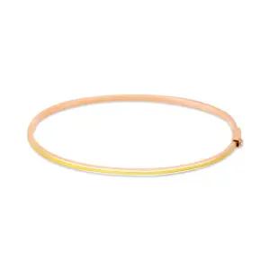 18K 심플 슬림 옐로우 에폭시 뱅글 팔찌 JNB27500