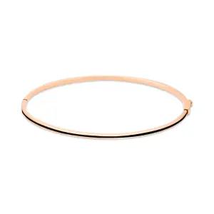 18K 심플 슬림 블랙 에폭시 뱅글 팔찌 JNB27501