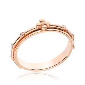 세례명무료각인 18K 미니 십자가 레이어드링 회전묵주반지 SHR38381