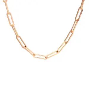 18K 심플 레이어드 2mm 클립체인 목걸이 IRN29494