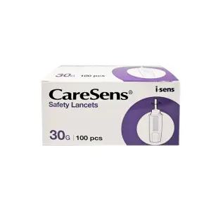 케어센스 안전란셋 30G 100p x 1개 / 자동 사혈 채혈침