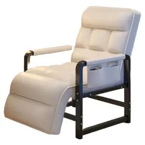 접이식 의자 허리에좋은 리클라이너 침대형 컴퓨터 낮잠 체어 노인전용 휴식용 요추