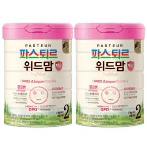 파스퇴르 위드맘 제왕 분유 2단계 750g 2개