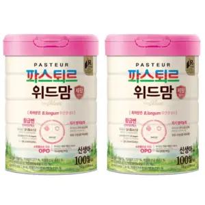 파스퇴르 위드맘 제왕 분유 100일 750g 2개