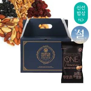 [산과들에] 하루견과 100봉 설 명절 선물세트 / 원데이프리미엄 견과 견과류 간식