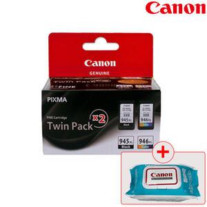 캐논 정품 잉크 PG-945XL+CL-946XL 트윈팩 대용량 MG3090 TS3490 TS3492 PG-945 PG945
